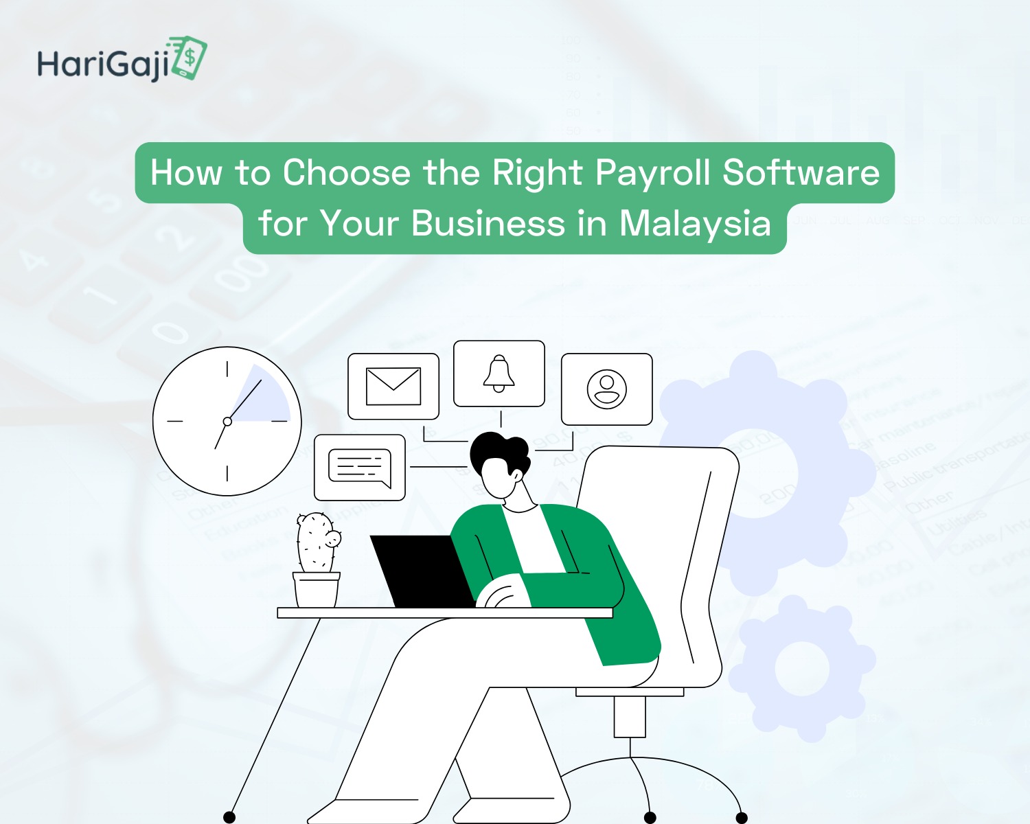 Payroll management software dashboard with real-time payroll, instant wage access, and payday advance features in Malaysia.